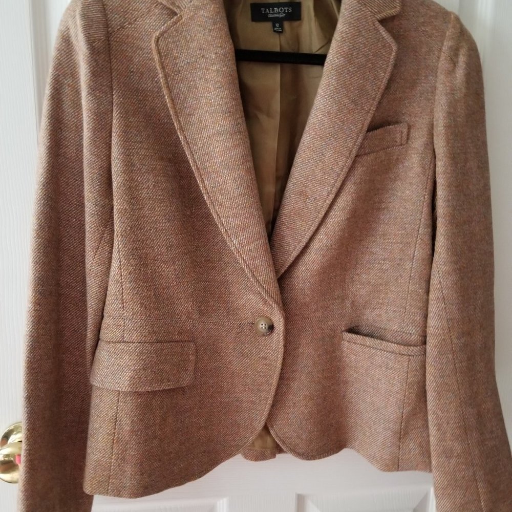 Talbots Tweed Blazer, size 12